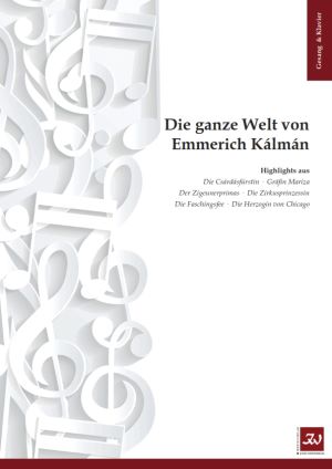 Kálmán - Die ganze Welt von Emmerich Kálmán, Cover Bild